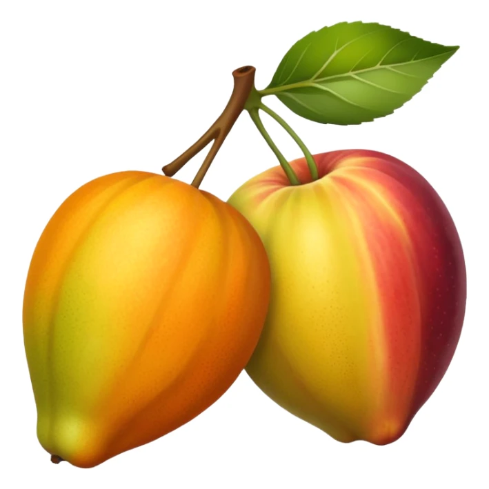 A bow fully of all types os fruits, like a macedonia sticker