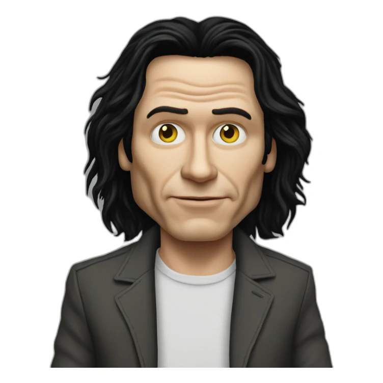 Tommy wiseau from the room cheap sticker