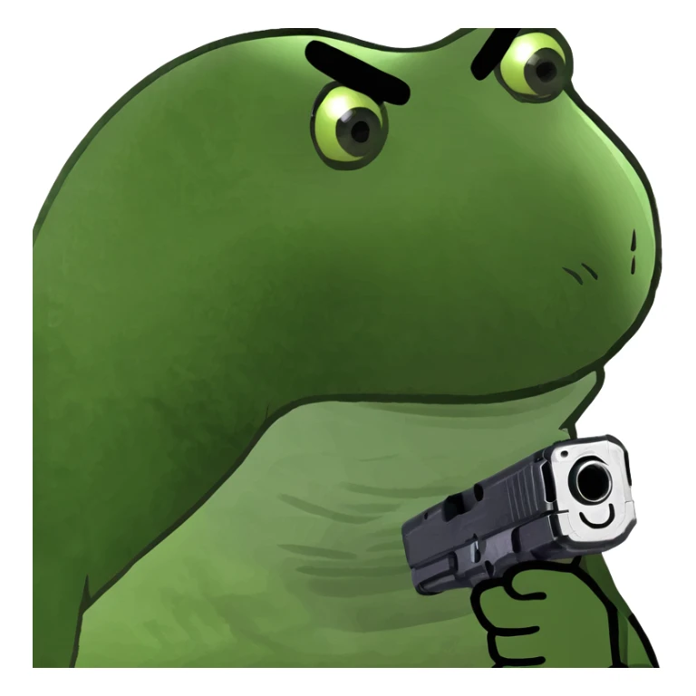 The robber shoots at the Volvo sticker