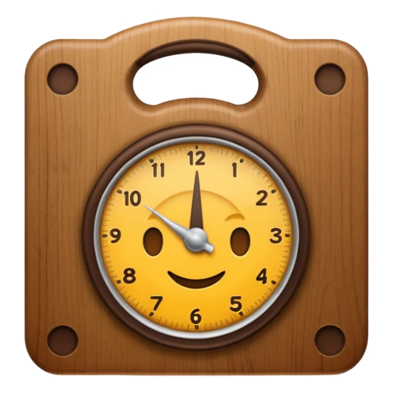 Make a scale in law school emoji symbol in color brown sticker