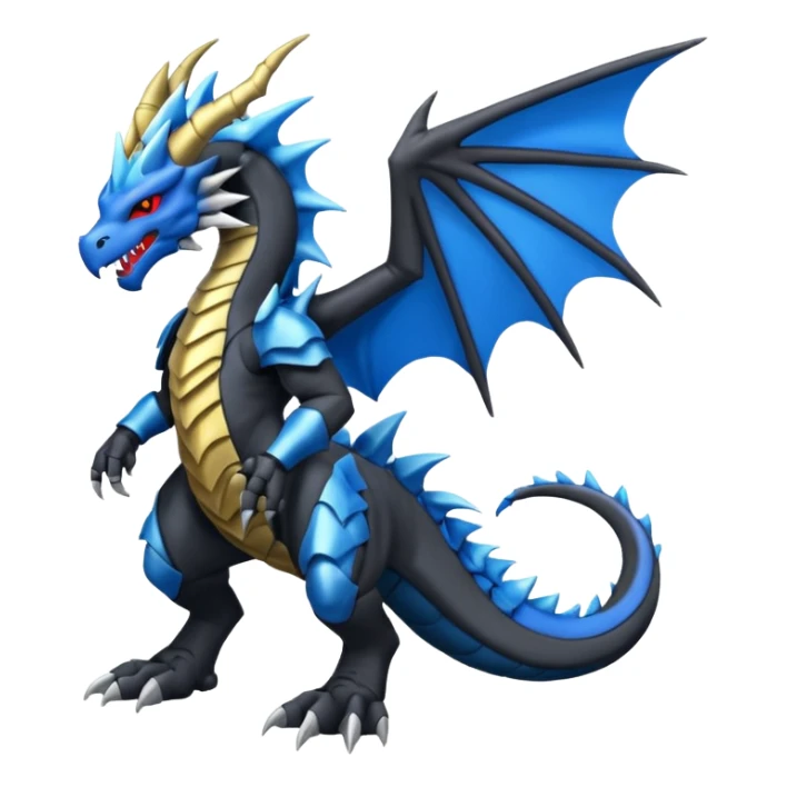 Haxorus-Zekrom-fusion (full body) sticker