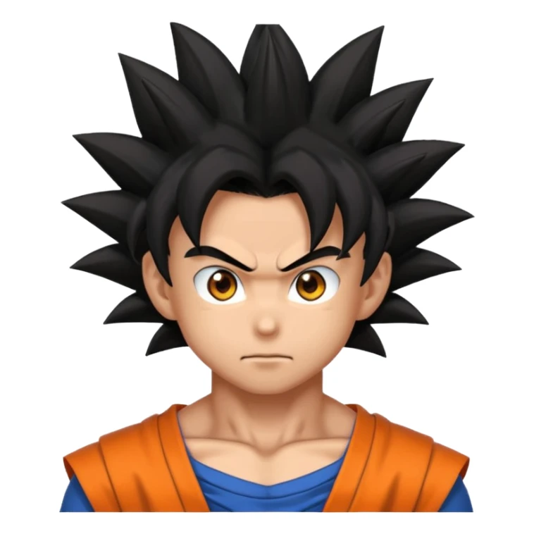 Goku MUI with glowy eyes sticker