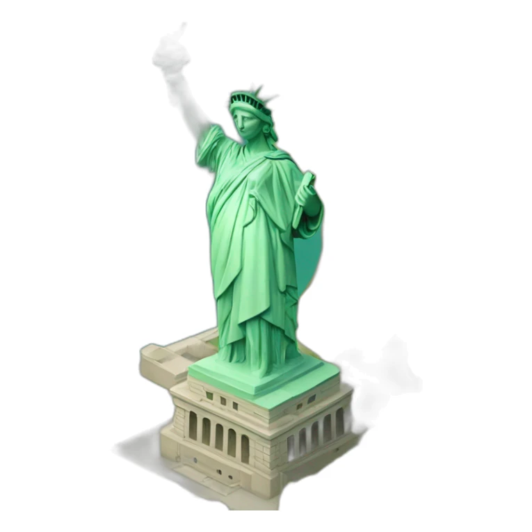 the statue of liberty sticker