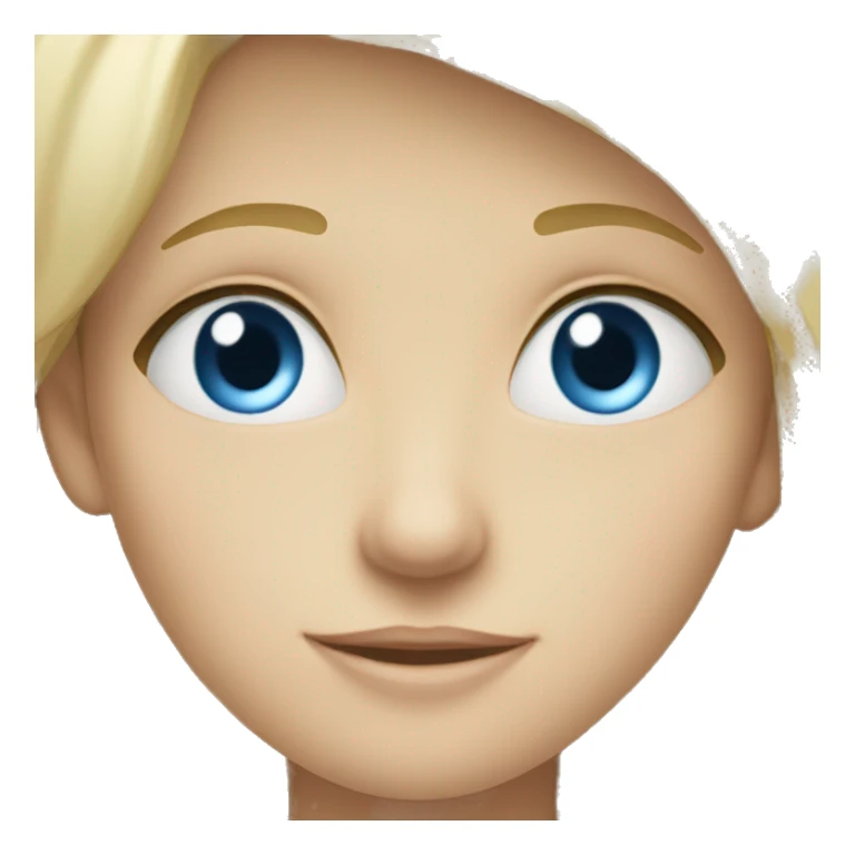 blonde blue eye boy looking at each other blond blue eyed mom sticker