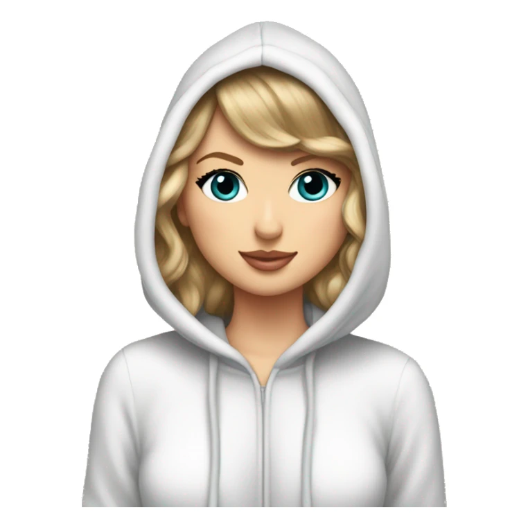 Taylor swift in a onsie  sticker