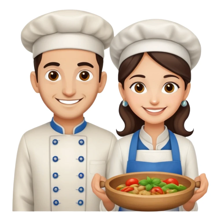 Jewish cook and Kirgistan cook together  sticker