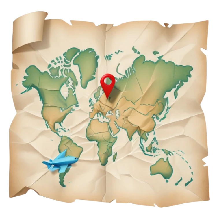 a slightly crumpled paper map with an attack strategy drawn on it, high detail, no text sticker