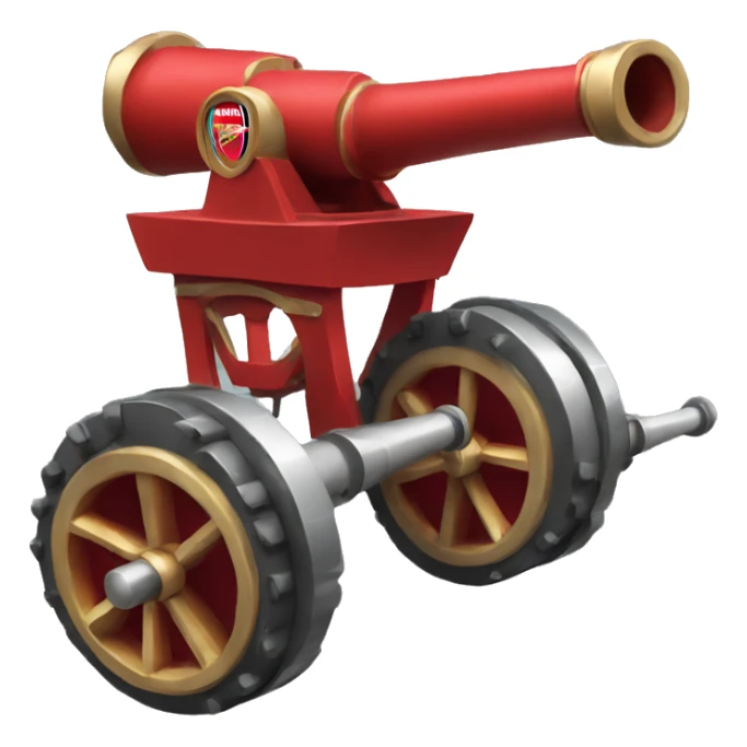 Arsenal FC cannon sticker
