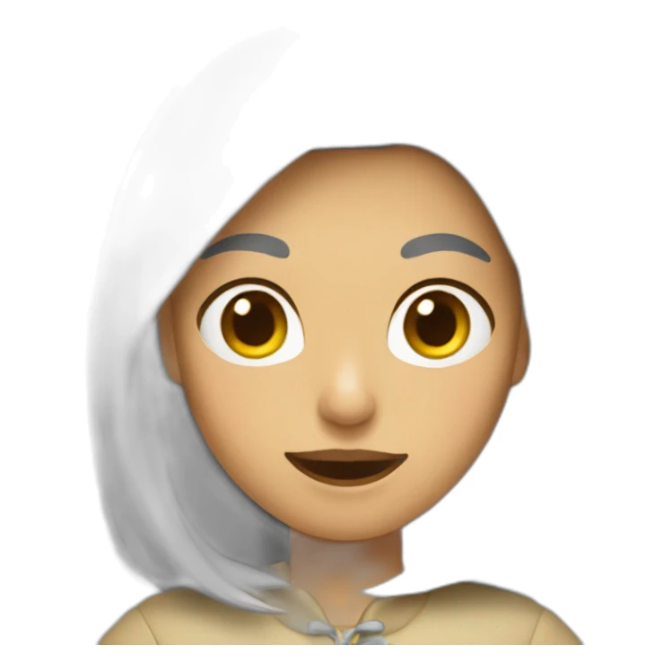 Une femme qui saute sticker