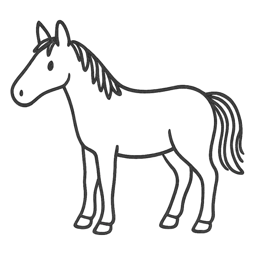 horse sticker