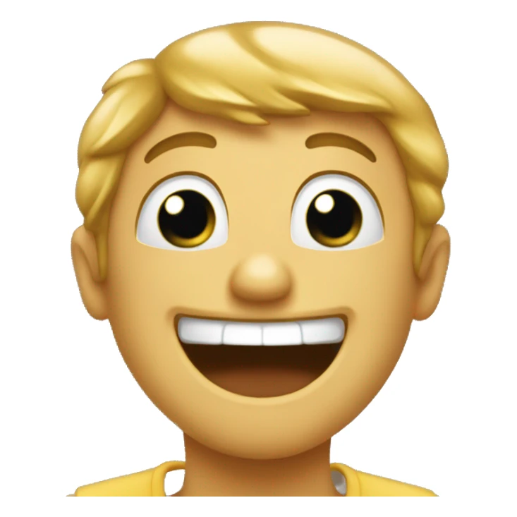 very happy face emoji laught funny meme  sticker