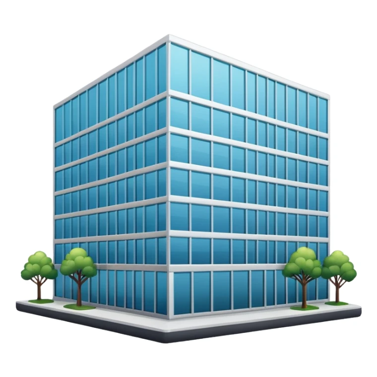 make me a notion style company building sticker