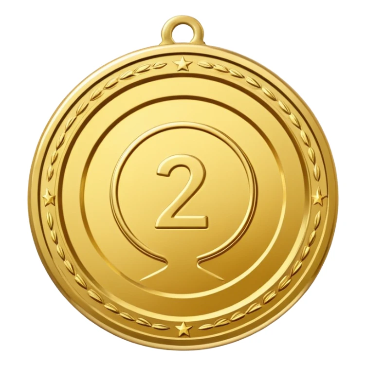 "Brocation 2026" Gold medal sticker