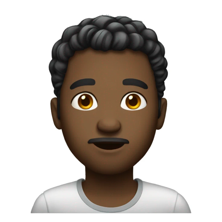 sassy black male sticker