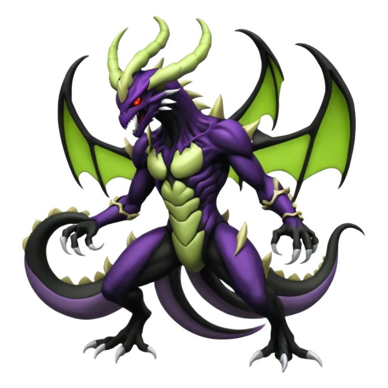 Zygarde-Venom-Giratina-Darkrai-fusion, full body sticker