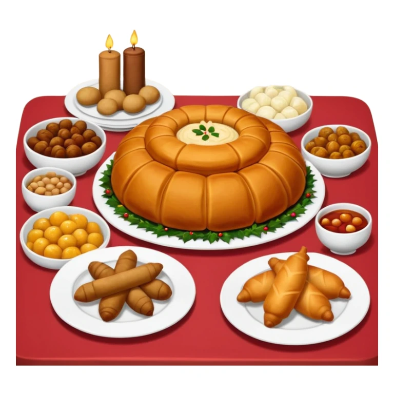 romanian cuisine christmas food types sticker