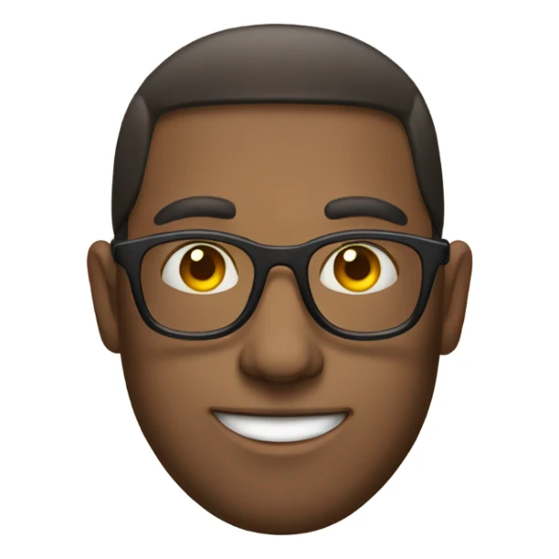 Jewish person with glasses sticker