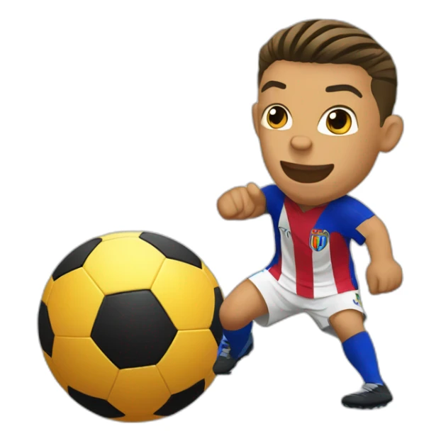 Ronaldo sur un tigre sticker