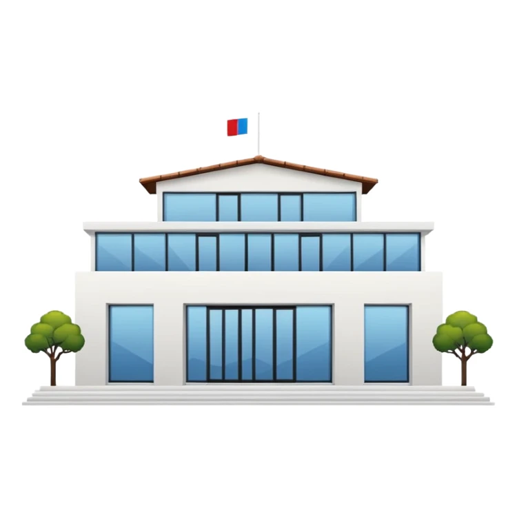 Casa de gobierno del bienestar sticker