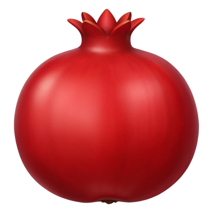 Pomegranate emoji for phone  sticker