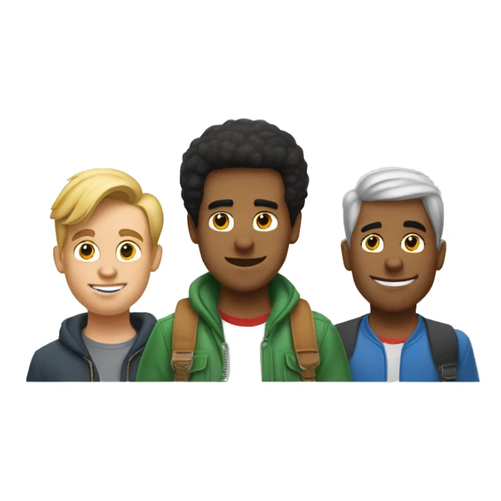 Huey, Dewey, and Louie sticker