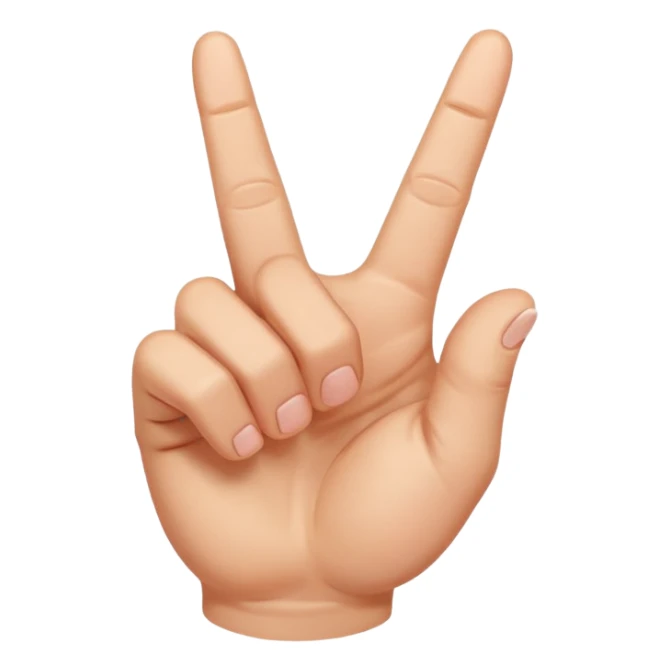 Orta parmak çeken emoji  sticker