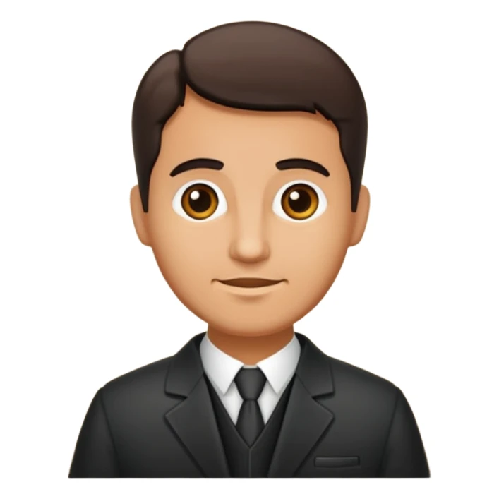 Pastor alemán color negro marrón sticker