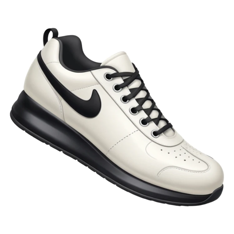 a full human leg with a sneakered foot pressing down on the ground. The shoe sole touches the floor, and directly beneath it a fresh shoe print is clearly visible. Rounded, glossy, smooth, soft shadows, white background.





 sticker