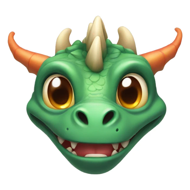 Dragon with love eyes a oy  sticker