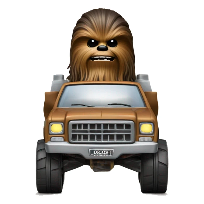 Hot wheels Chewbacca CGW39 truck  sticker