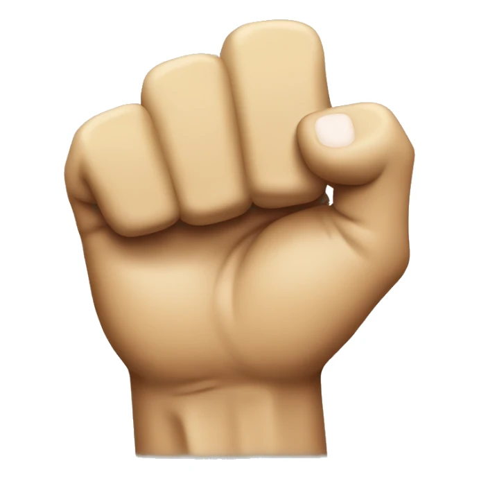 Donald trump fist in air sticker
