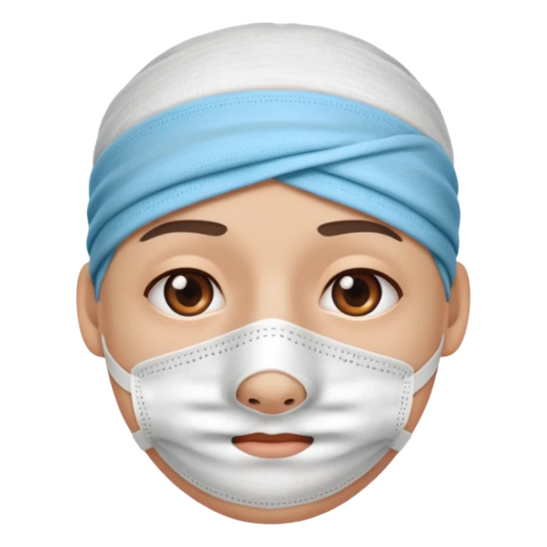 nose with a bandage on it
more closeup on the nose itself sticker