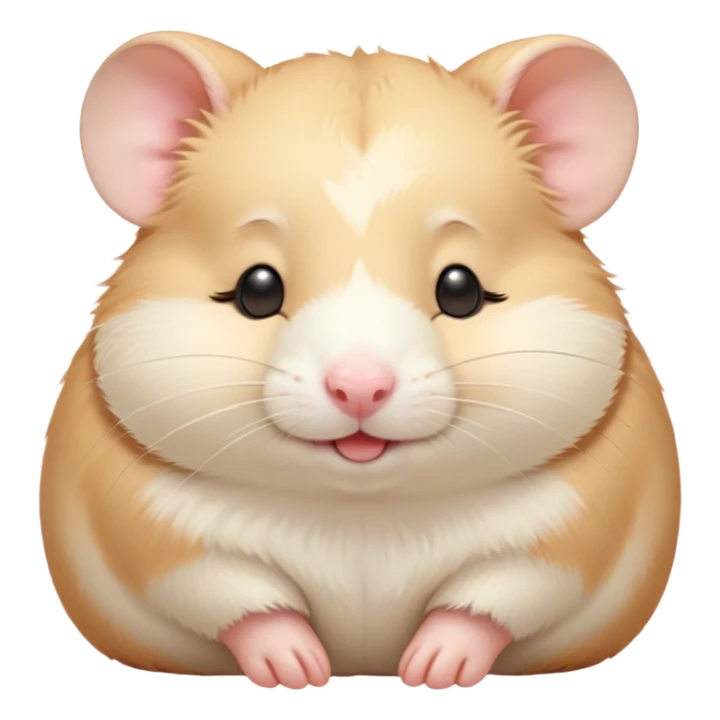 Meme-Worthy Cute Sleeping Cream Hamster Portrait Emoji, Head resting peacefully with a contented smile, showcasing a delightfully compact build and a luxuriously soft cream coat, eyes shut in a serene nap, Simplified yet hilariously adorable features, highly detailed, glowing with a soft, drowsy light, high shine, relaxed and utterly lovable, stylized with an air of playful laziness, bright and heartwarming, soft glowing outline, capturing the essence of a comically sleepy hamster, so meme-worthy it feels like it could instantly become the next viral sensation of adorable slumber! sticker