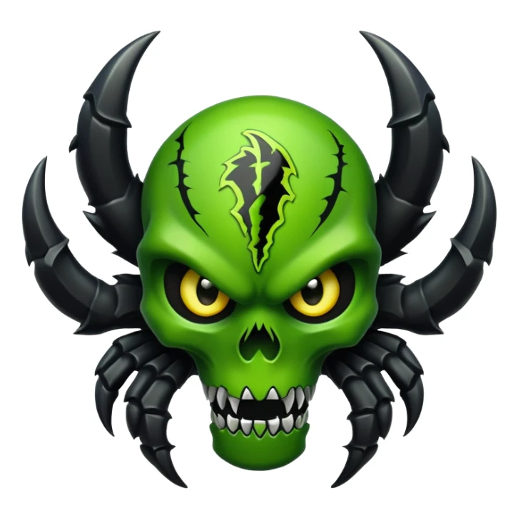 Generate logo of monster energy sticker