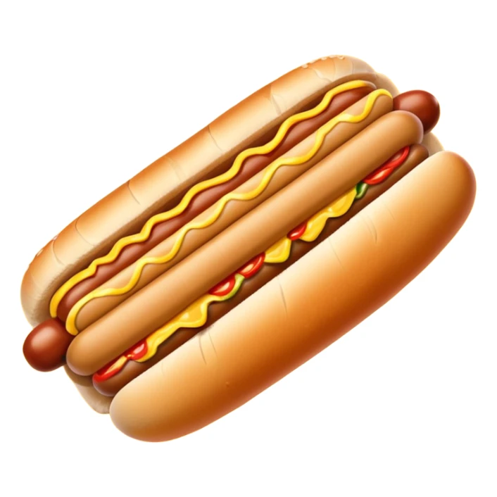 hot dog and french fries sticker