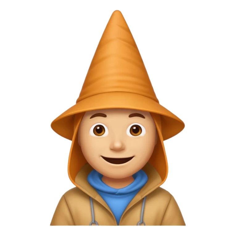 texting face with dunce cap sticker