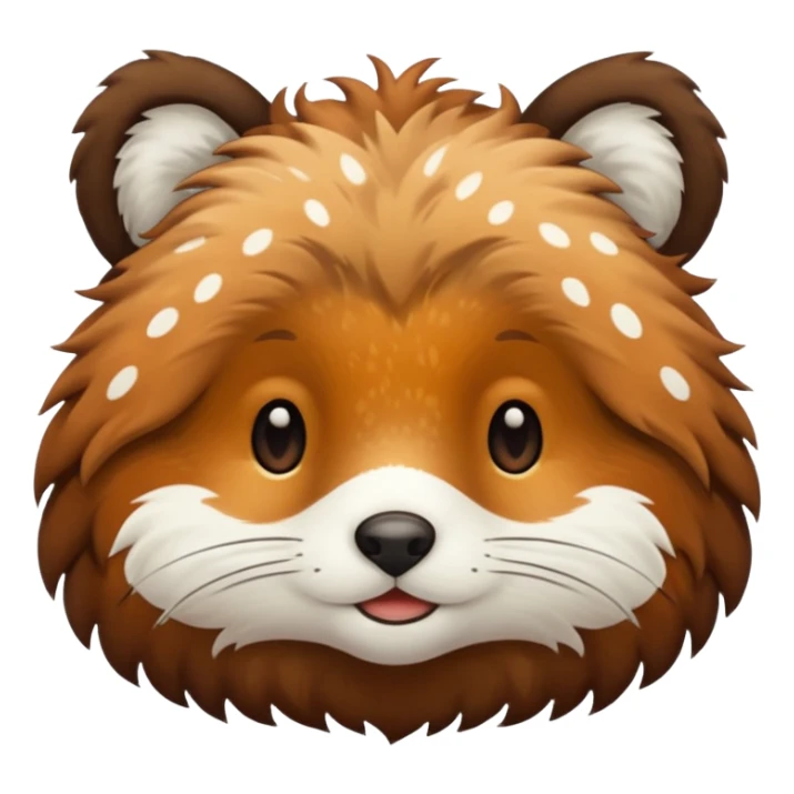 spoted animal sticker