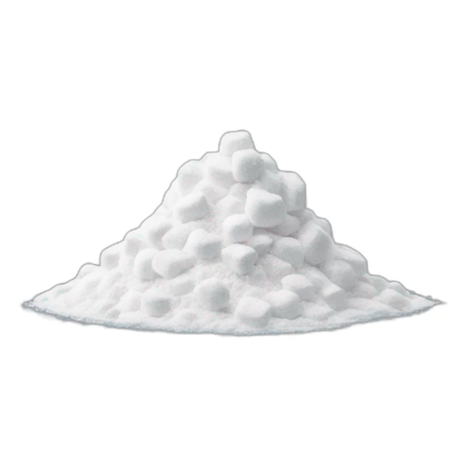 pile of powdered sugar sticker