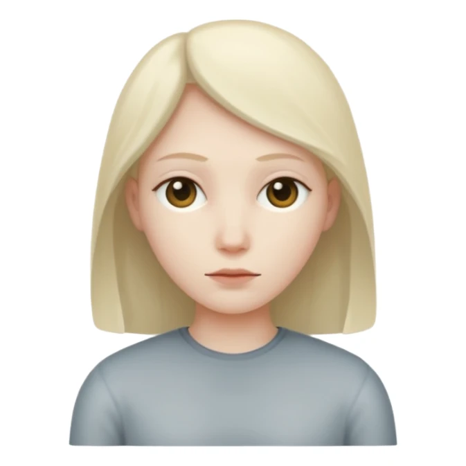 «اهفwith no eyes, nose, mouth  sticker