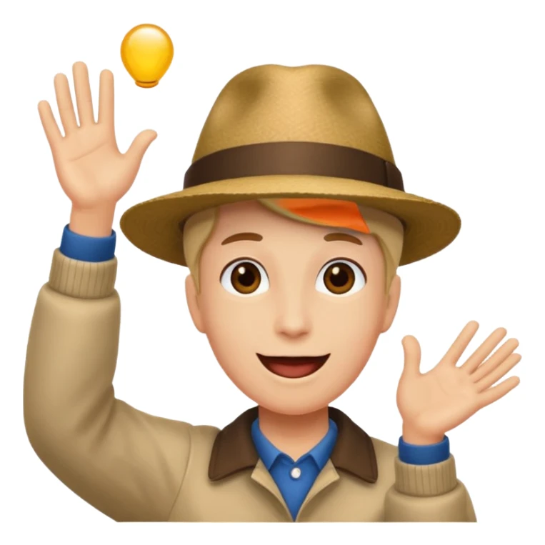 corso terminato vittoria solo cappello in aria sticker