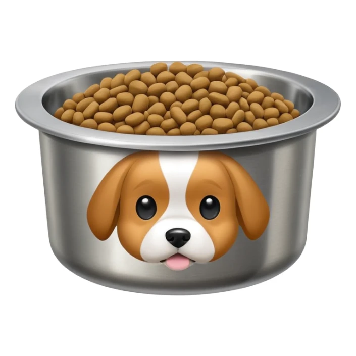 dog food bowl

 sticker