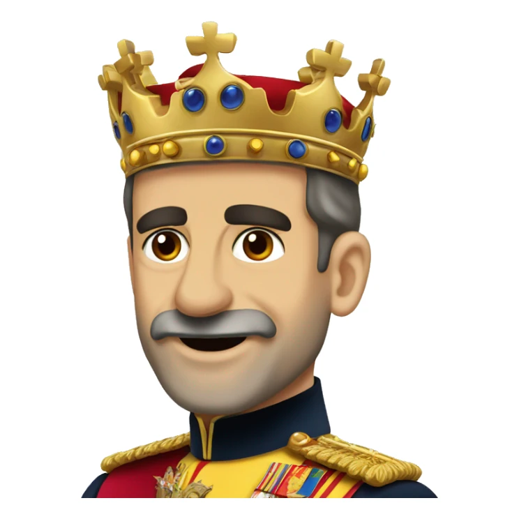 King Felipe VI of Spain  sticker