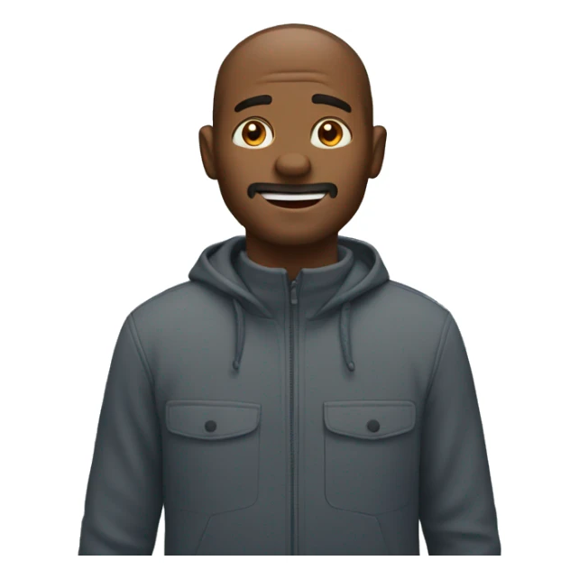 man on top of the mountain sticker