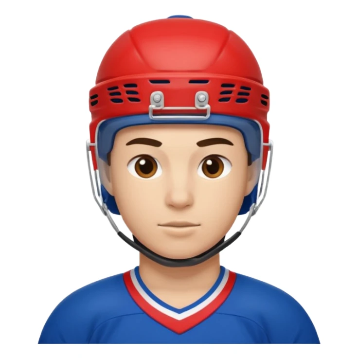 ice hockey player (#00A3E0) and red (#F9423A) sticker
