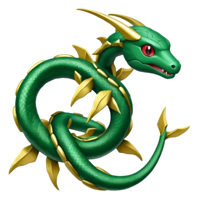 Pokemon Rayquaza emoji  sticker