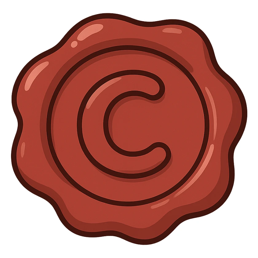 wax seal sticker