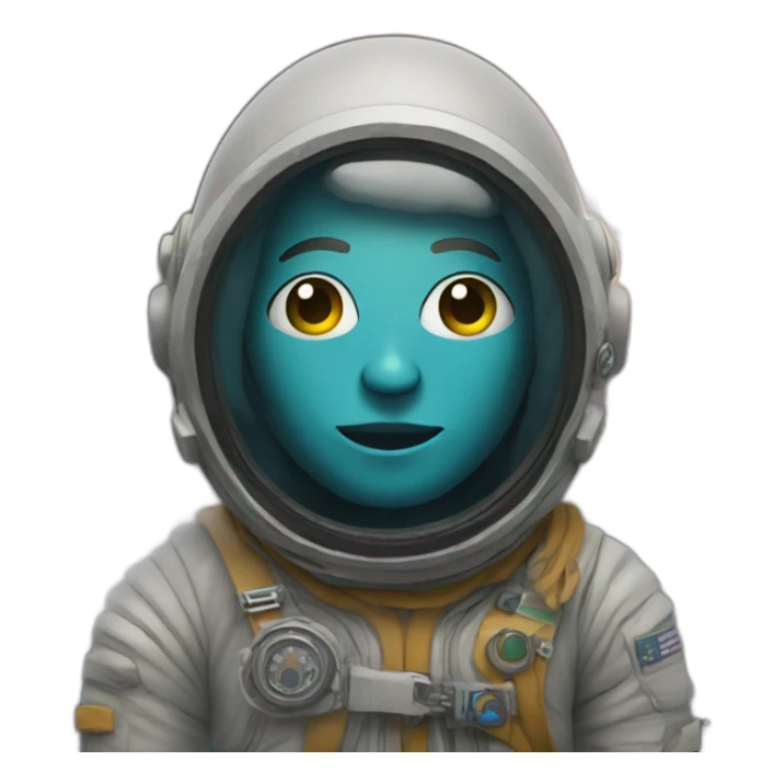 hippie in space sticker