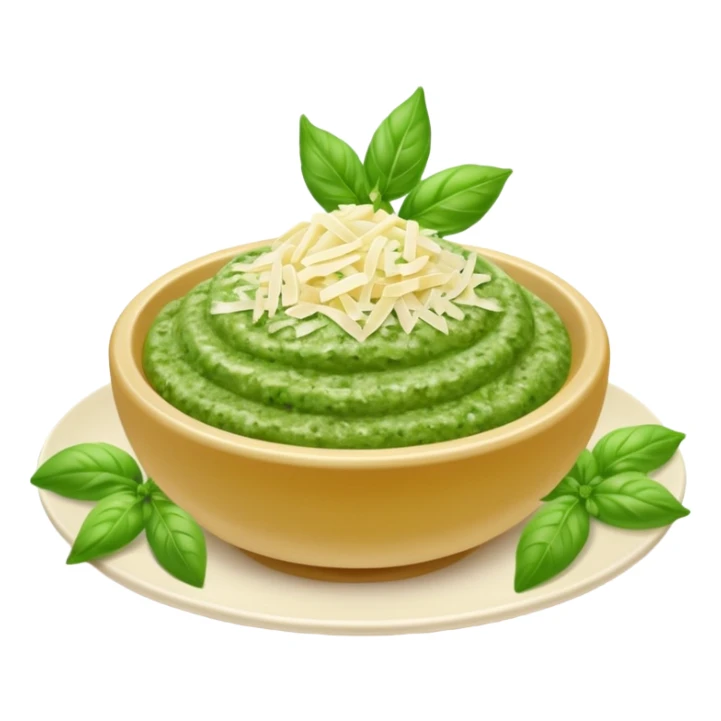 Pesto soslu tavuklu makarna sticker