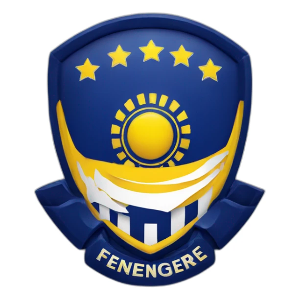 Turkish club Fenerbahçe logo sticker
