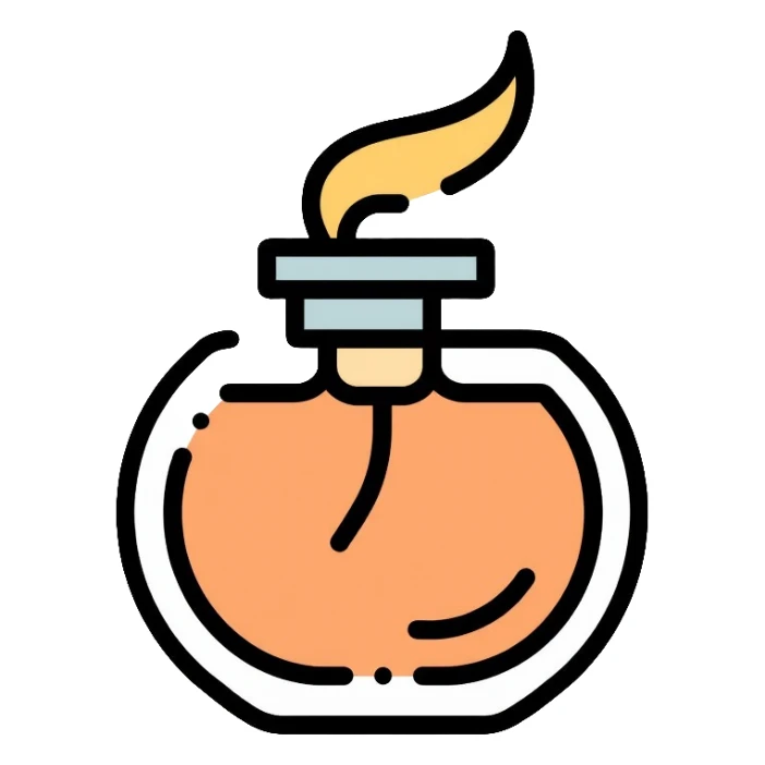 fragrance or perfume with aroma waves sticker